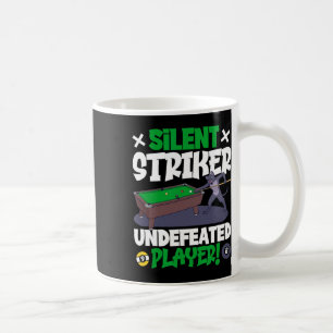 Tyst stativ - Billiards och Cat Kaffemugg