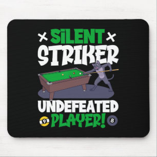 Tyst stativ - Billiards och Cat Musmatta