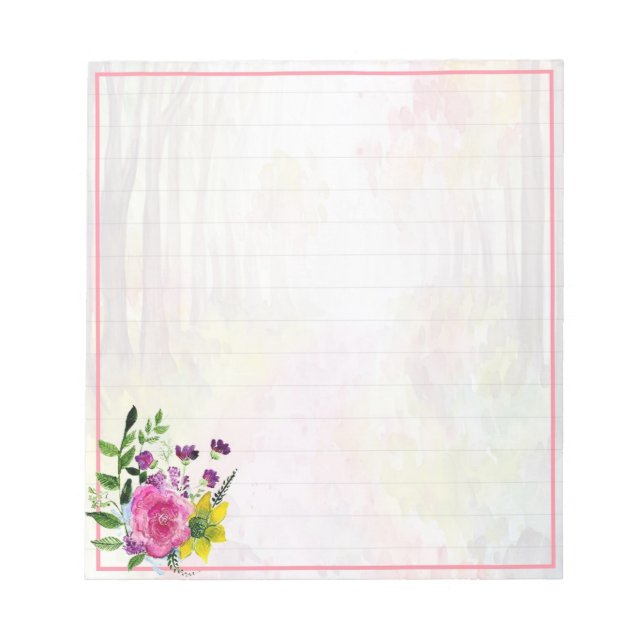 Tyst stig anteckningsblock (Framsida)