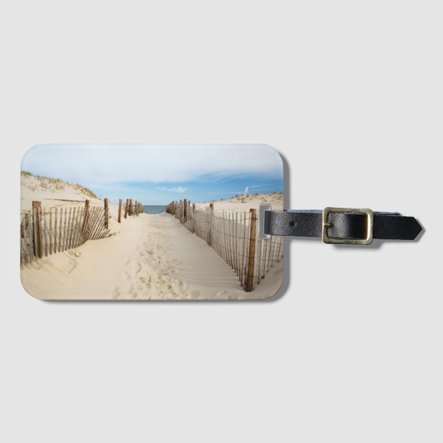 Tyst strand bagagebricka (Framsida horisontal)