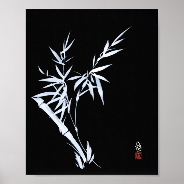 Tyst Styrka Bambu Poster (Framsidan)
