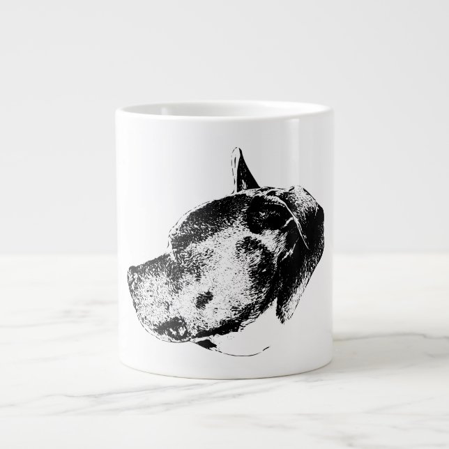 tyst styrka blick jumbo mugg (Framsidan)