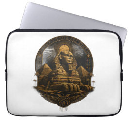 Tyst Styrka | Stor Sfinx Egypten Design Laptop Fodral