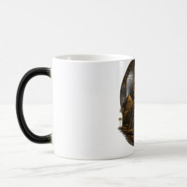 Tyst Styrka | Stor Sfinx Egypten Design Magisk Mugg
