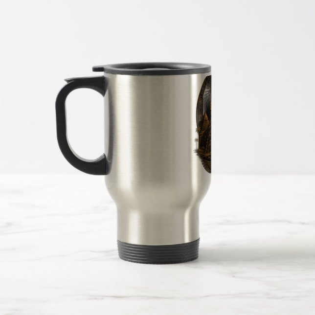 Tyst Styrka | Stor Sfinx Egypten Design Resemugg (Vänster)
