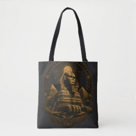 Tyst Styrka | Stor Sfinx Egypten Design Tygkasse