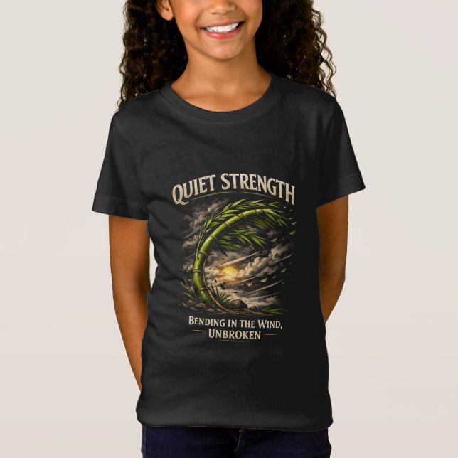 Tyst Styrka T Shirt (Framsida)