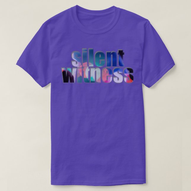 tyst t shirt (Design framsida)