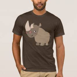 Tyst Tecknad Rhino T-shirt