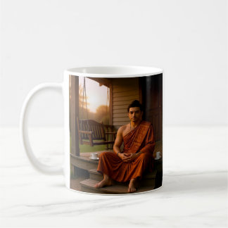 Tyst Tid Med Buddha Mugg