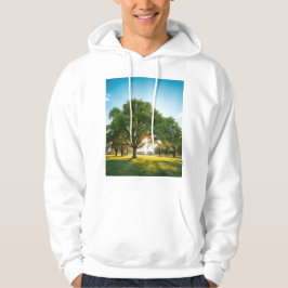 Tyst Tid Med Ett Stort Träd – Natur T-Shirt Hoodie