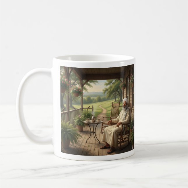 Tyst tid med Muhammed Mug Kaffemugg (Vänster)