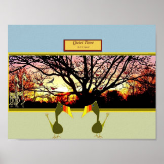 Tyst tid poster