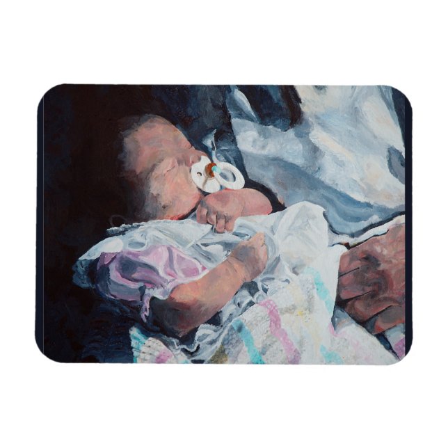 Tyst tidsenhet magnet (Horisontell)