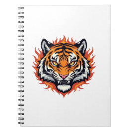 Tyst Tiger – Precision och Kraft Anteckningsbok