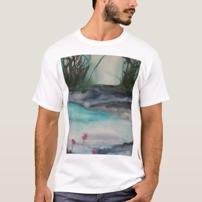 Tyst träsk t shirt (Framsida)