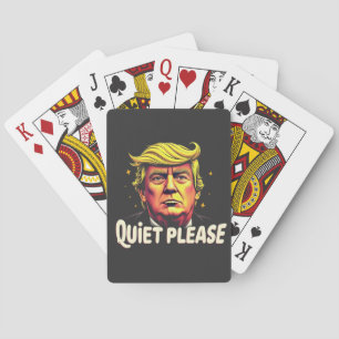 Tyst, Trump Kamalas talman Debatt Casinokort
