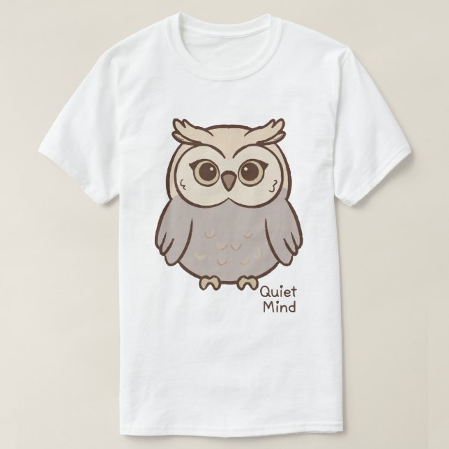 Tyst Uggla T Shirt (Design framsida)