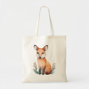 Tyst väktare: Serene Fox i naturen Tygkasse