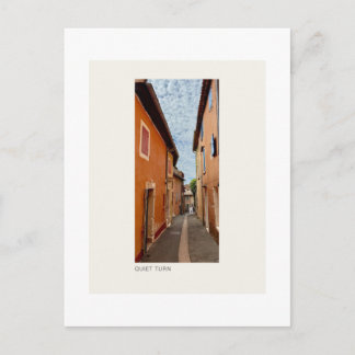 TYST VÄNDNING — Ockra Bygata Fotografi Post Vykort
