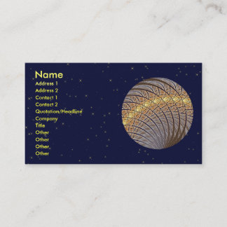 Tyst vargmåne visitkort