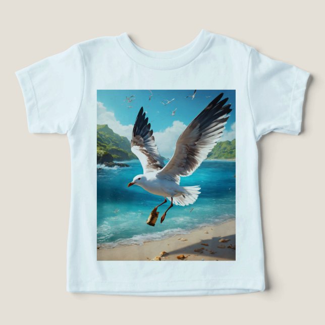 Tyst Vinge, Gömt sting T Shirt (Design Framsida)