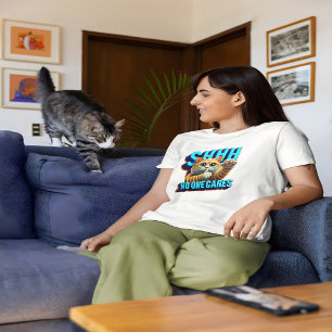 Tyst viskare av ointresse, ingen bil t shirt