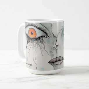 "Tyst vittne" Art Mugg av DAKimage