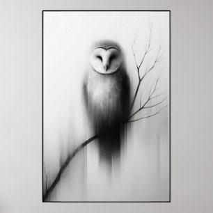 Tyst Watcher-Abstrakt Poster
