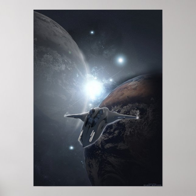 Tyst Watcher Poster (Framsidan)