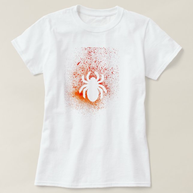 Tyst Webben T Shirt (Design framsida)