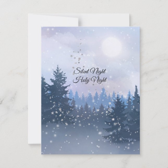 Tyst Winter Illustration av Heligan Nattmagiska vi (Framsida)