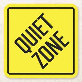 Tyst Zon Papper Underlägg Kvadrat