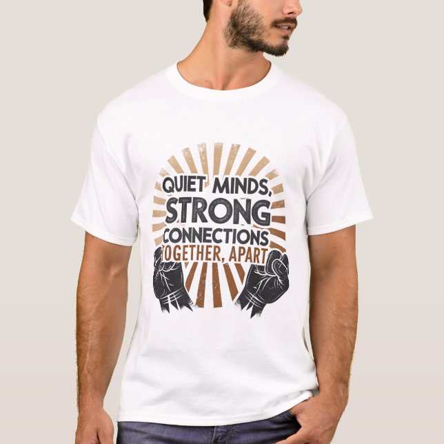 Tysta mind, StrongConnections - Tillsammans t-shir T Shirt (Framsida)
