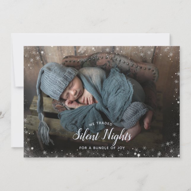 Tysta nätter för knippe glädje Xmas 4 bilder Högti Meddelande (Framsida)