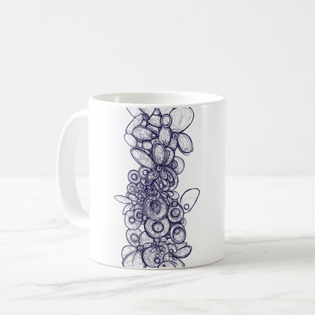 Tysta strukturer: En studie i form Kaffemugg (Framsida vänster)