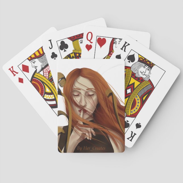 Tysta uppspelningskort casinokort (Baksidan)