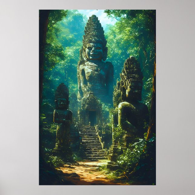 Tysta väktare av Siam Poster (Framsidan)