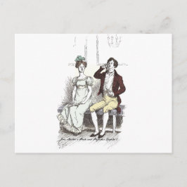 Tystlåten Darcy, Jane Austen Stolthet och fördom Vykort