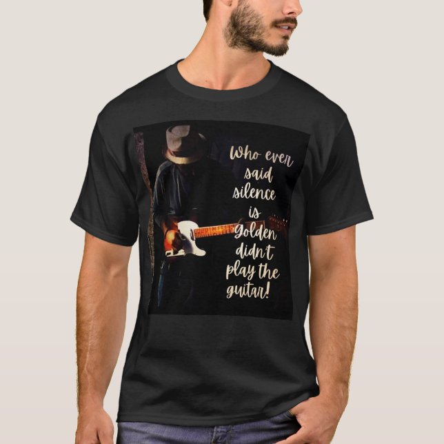 Tystnad är Golden T-Shirt (Framsida)