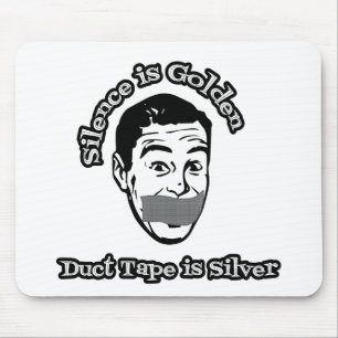 Tystnad är guld- - kanalen Tape är silver Musmatta