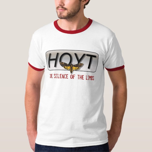 Tystnad av limbsna Hoyt Tee Shirt (Framsida)