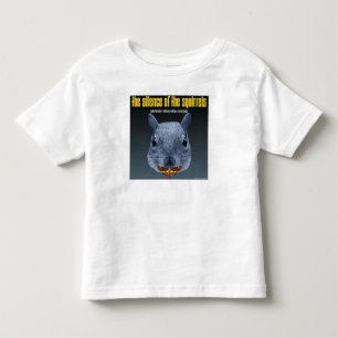 Tystnad hos ekorrar - en parodi t shirt