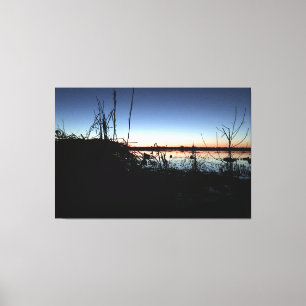 Tystnad i Blinden Anka Canvastryck