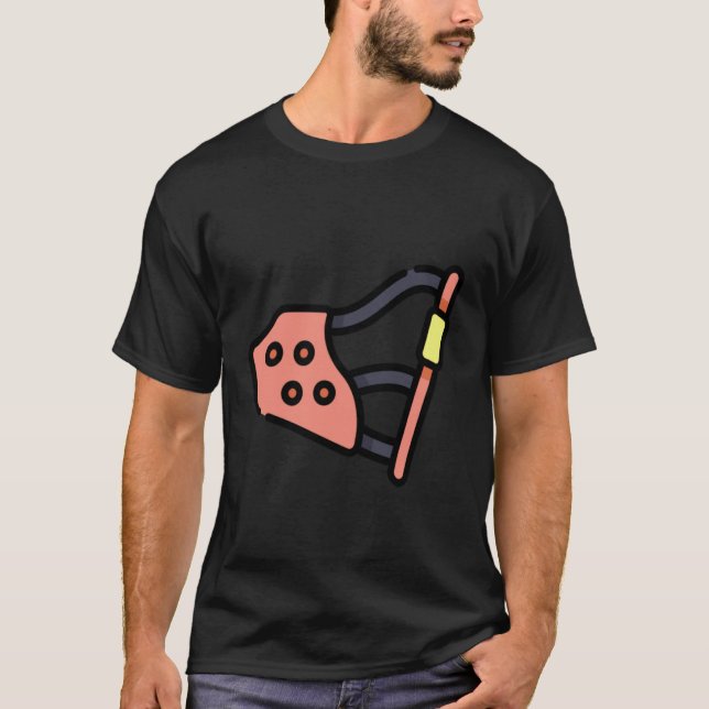 Tystnad i Muzzlezonen tack T Shirt (Framsida)