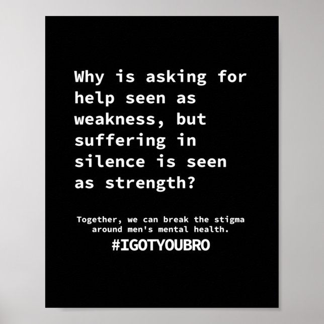 Tystnad - ingen mer stämpel poster (Framsidan)