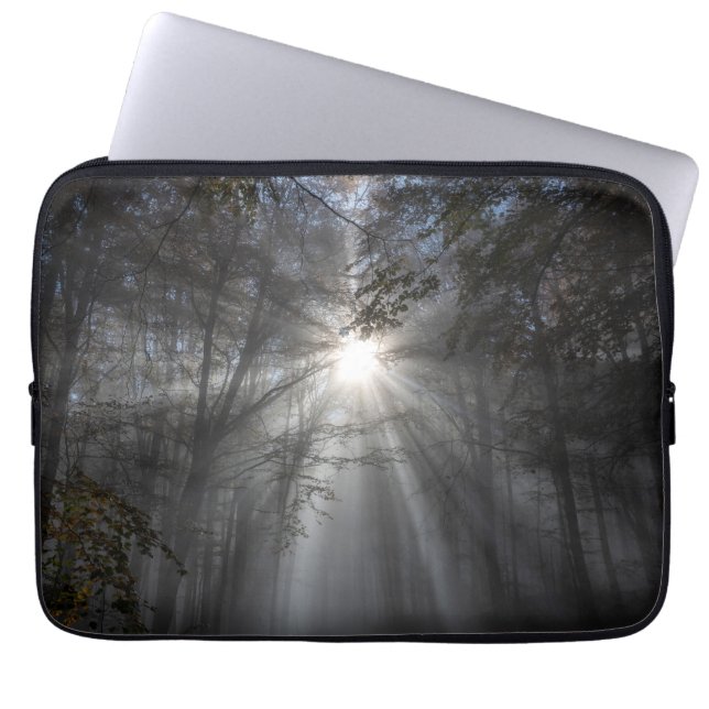 Tystnad Laptop Fodral (Framsidan)