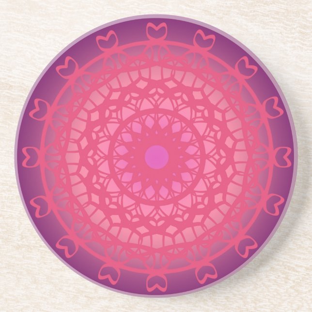 Tystnad Mandala Underlägg (Framsidan)
