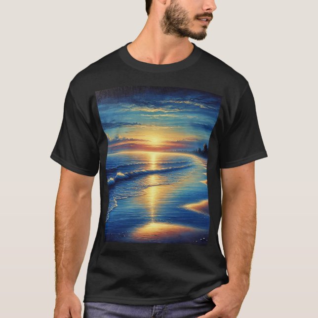 "Tystnad och omvälvning: Landscas inspiration T Shirt (Framsida)