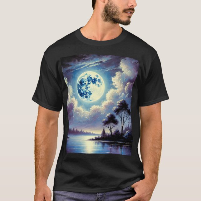 "Tystnad och omvälvning: Landscas inspiration T Shirt (Framsida)